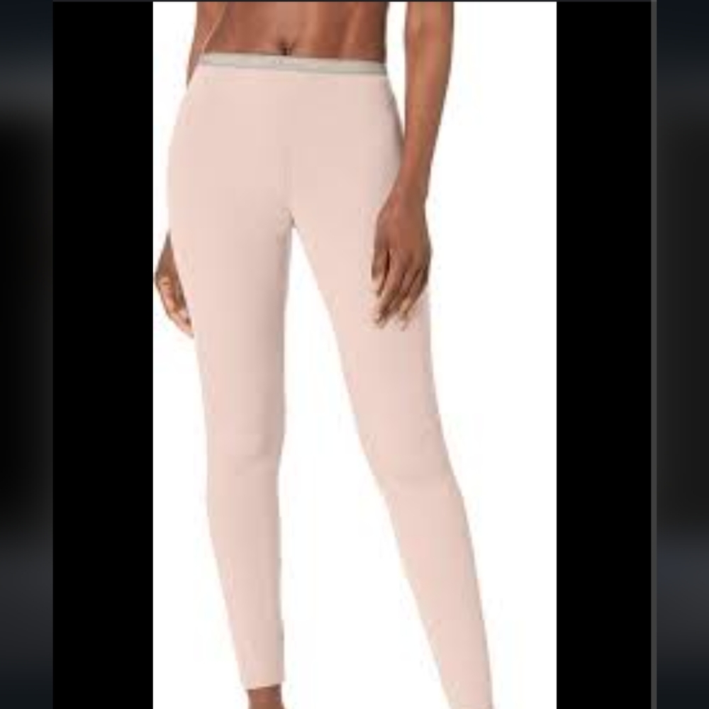 Calvin Klein Pure Ribbed Leggings . lilac Rain - Picture 15 of 16